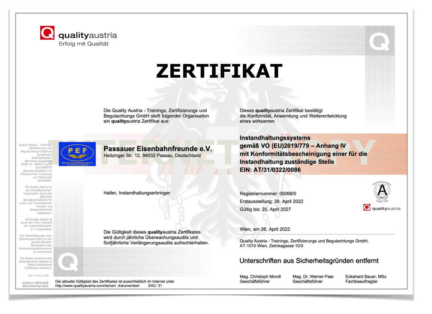 Zertifikat 1
